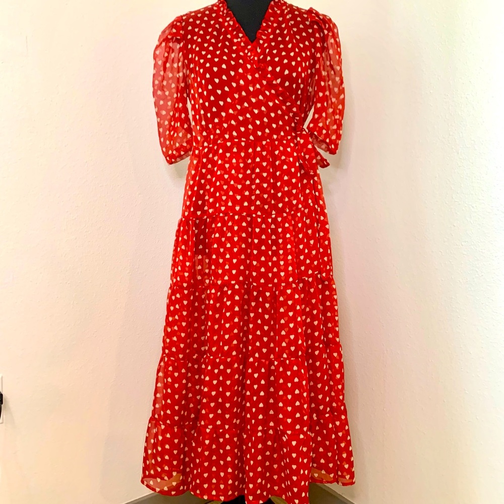 SISTER JANE Tie Waist Flowy Sundress